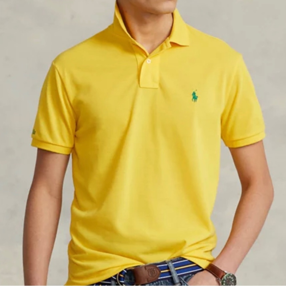 NWT polo ralph lauren yellow